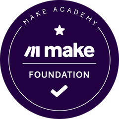 Make Academy — Foundation certification badge
